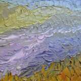 “Salt lake” Canvas Oil paint Impressionist Landscape painting 2011 - photo 4