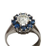 Ring mit Altschliffdiamant ca. 1,4 ct, - фото 5