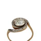 Ring mit großem Altschliffdiamant ca. 1,5 ct - Foto 5