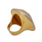 ATELIER MICHAEL ZOBEL außergewöhnlicher Ring mit Zirkon, antik fac., - фото 3