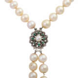 Lange Akoya Perlenkette, - Foto 4