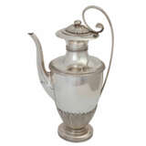 STUTTGART Kaffeekanne und Mokkakanne, Silber, um 1800. - фото 3