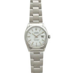 ROLEX Oyster Perpetual Datejust White Dial Armbanduhr, Ref. 1600, ca. 1970/80er Jahre.