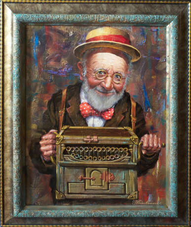 “ODESSA GRINDER” Canvas Oil paint Realist Everyday life 2011 - photo 1