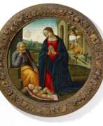 Bastiano Mainardi ( 1466-1513 ). Anbetung des Kindes