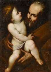 Святой Иосиф с младенцем Иисусом