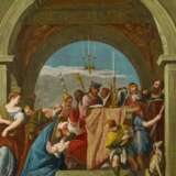 Italienischer Meister. Die Darstellung Christi im Tempel - Foto 1