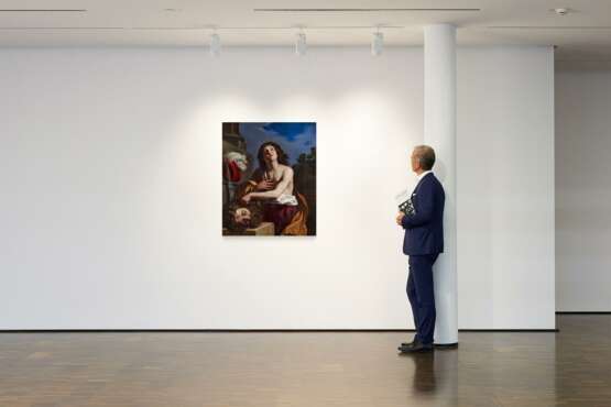 Guercino, (Giovanni Francesco Barbieri). David mit dem Haupt des Goliath - Foto 4
