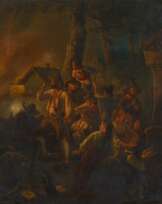 Eine Tiroler Familie in der Verteidigung ihres Hauses gegen andringende Feinde