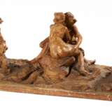 Römisch. Dionysisches Fest. Ein zentrales Frauenpaar, eingefasst von zwei musizierenden Satyrn an den Seiten - Foto 2