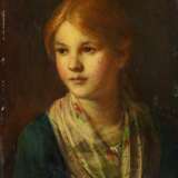 Defregger, от Франц. Portrait eines Tiroler Mädchens - фото 1
