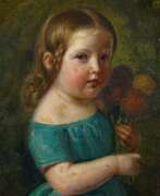 Carl Oesterley. Portrait der Tochter des Künstlers