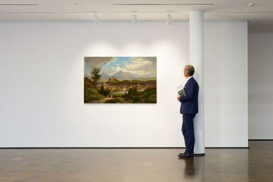 Австрийский Мастер. Blick über Salzburg mit der Festung oberhalb der Altstadt - фото 4
