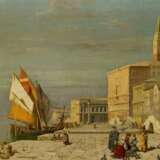 Wuttke, Carl. Vor dem Dogenpalast in Venedig - photo 1