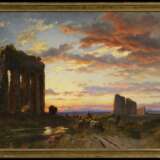 Corrodi, Hermann. Abend bei römischen Aquädukten in der römischen Campagna - photo 2