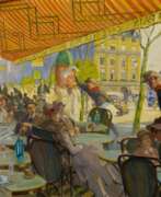 Robert Emil Stübner. Das Café de la Paix am Opernplatz in Paris