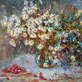 “Wild cherry” Canvas Oil paint Impressionist Still life 2018 - photo 1