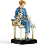Goldscheider, Friedrich. Sitzende Dame mit Hunden - photo 1