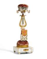 Außergewöhnliche Biedermeier Schmuckablage mit Almanach