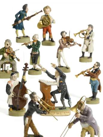 Zizenhausen à Stockach. Elf Figuren aus dem großen Orchester - photo 1