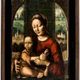 Seltenes Gemälde der Madonna mit Jesuskind - photo 2
