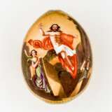 Porzellan-Osterei mit Auferstehung Jesu - Foto 1