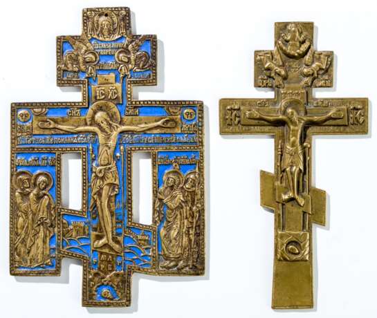 Zwei Bronze-Kreuze - Foto 1