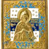 Bronze-Ikone des heiligen Niphont - фото 1