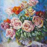 “Queen” Canvas Oil paint Impressionist Still life 2012 - photo 1