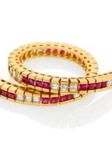 Rubin-Diamant-Armband