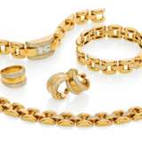 Chopard. Diamant-Set: Collier, Armband, Ohrclips, Ring und Damenuhr - photo 1
