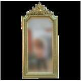“French mirror in the Empire style of the late XIX century” Wood Lacquer France 419 1890 - photo 1