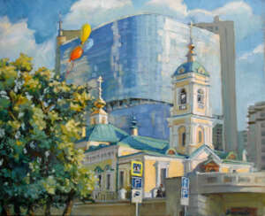 La Transfiguration de la place. Moscou.