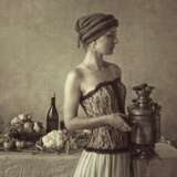 “Woman with samovar” Paper Digital photography 2019 - photo 1