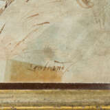 Kleine Tuschezeichnung, bezeichnet "Rembrand", 17. Jahrhundert - Foto 3