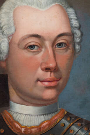 Portrait des Markgrafen Friedrich III. von Brandenburg, Bayreuth, datiert 1741 - photo 2