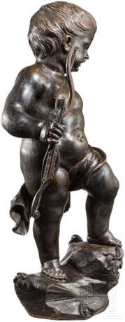 Barocke Skulptur des Amors, Italien, 18. Jahrhundert - Foto 3