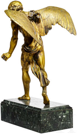 Bedeutende, feuervergoldete, klassizistische Skulptur des Kronos, Paris, um 1780 - Foto 5
