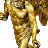 Bedeutende, feuervergoldete, klassizistische Skulptur des Kronos, Paris, um 1780 - photo 7