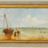 Ein Paar kleinformatige Gemälde mit maritimen Motiven, deutsch/Niederlande, 19. Jahrhundert - Foto 2