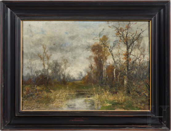 Eduard Josef Müller (1851 - 1922) - Ölbild "Herbst" - Foto 1