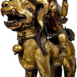 Ein Paar Foo-Löwen mit himmlischen Reitern, sino-tibetisch, 18. Jahrhundert - Foto 8