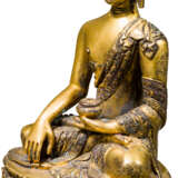 Vergoldeter Buddha, Tibet - Foto 2