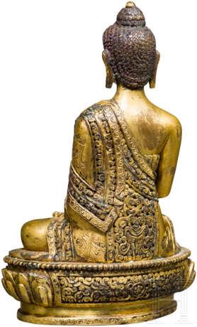 Vergoldeter Buddha, Tibet - фото 4