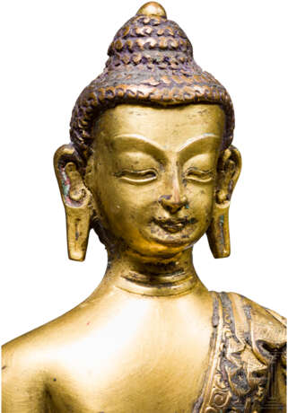 Vergoldeter Buddha, Tibet - фото 5