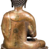 Großer Bronzebuddha, Nepal, 19. Jahrhundert - фото 4
