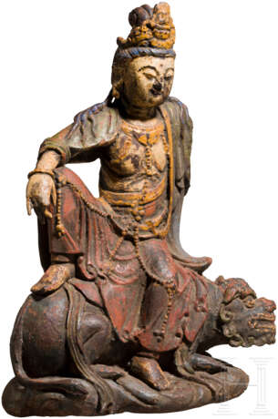Gusseiserne Figur der Guanyin, China, Ming-Dynastie - фото 2