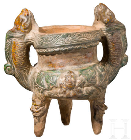Keramik-Opfergefäß, China, späte Ming-Dynastie, 16. Jahrhundert - Foto 2