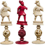 Geschnitztes Schachspiel aus Elfenbein, China, Kanton, 19. Jahrhundert - фото 6