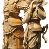 Elfenbein-Figurengruppe, China, um 1920 - Foto 3